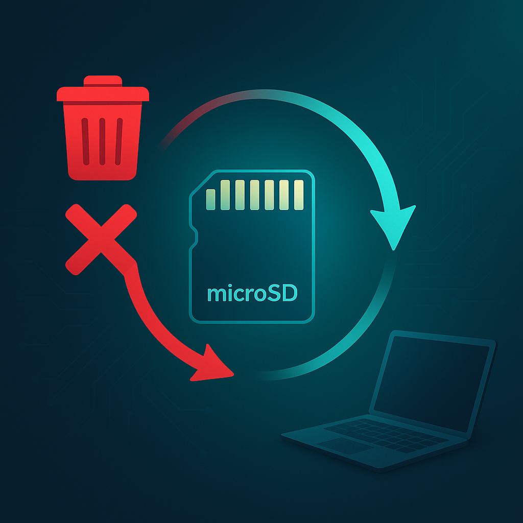 Sformatowana karta microSD – jak odzyskać dane? Kompleksowy poradnik.